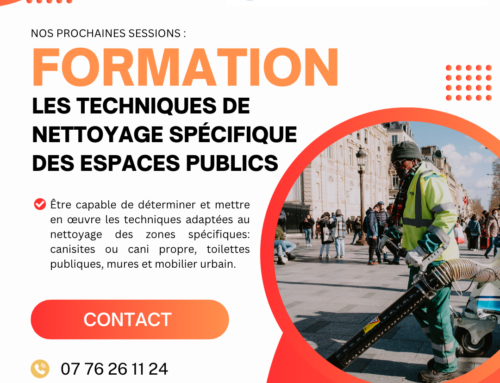 FORMATION – LES TECHNIQUES DE NETTOYAGE SPECIFIQUE DES ESPACES PUBLICS