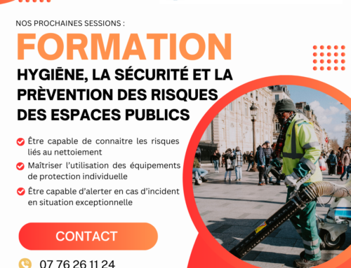 FORMATION – HYGIÈNE, LA SÉCURITÉ ET LA PRÉVENTION DES RISQUES EN PROPRETÉ URBAINE