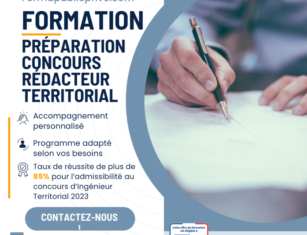 Préparation concours d’ingénieur territorial Externe – 2023 - Forma