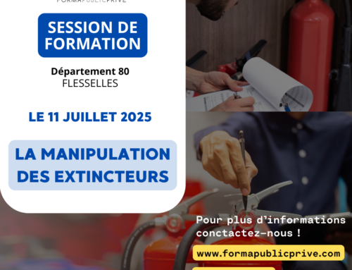 LA MANIPULATION DES EXTINCTEURS