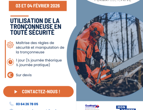 Formation : Utilisation de la tronçonneuse en toute sécurité