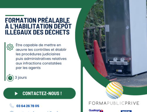 Formation préalable à l’habilitation dépôts illégaux des déchets